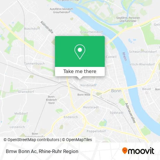 Карта Bmw Bonn Ac