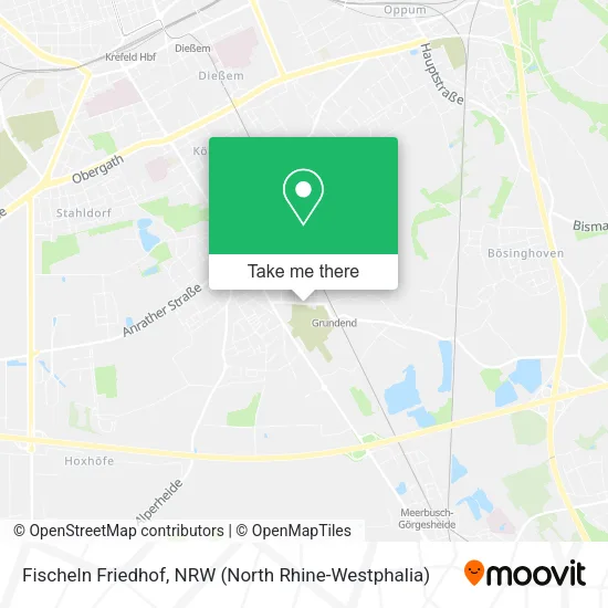 Карта Fischeln Friedhof