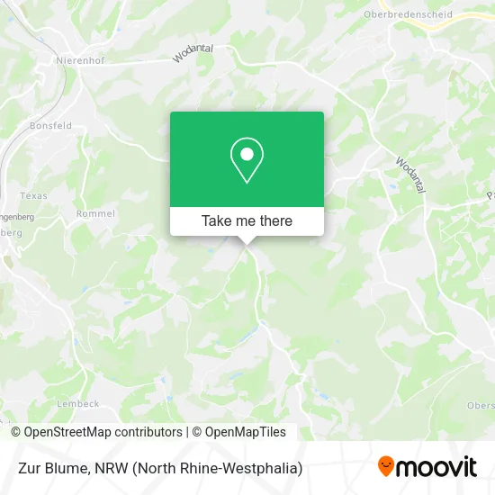 Карта Zur Blume