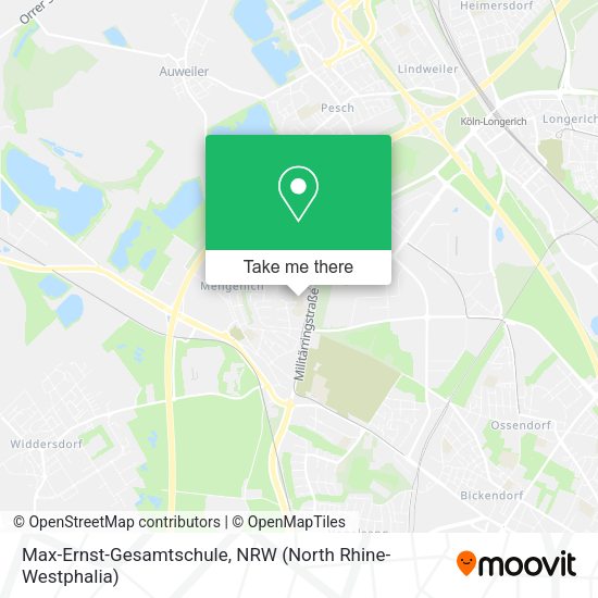 Max-Ernst-Gesamtschule map