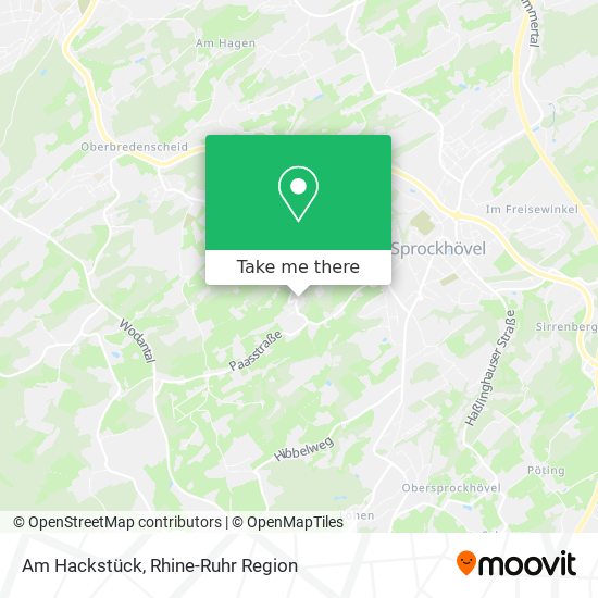 Am Hackstück map