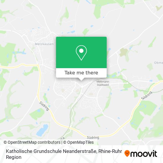 Карта Katholische Grundschule Neanderstraße