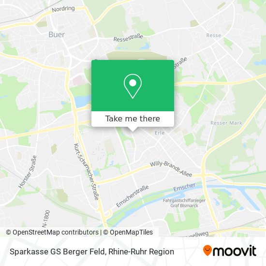 Sparkasse GS Berger Feld map
