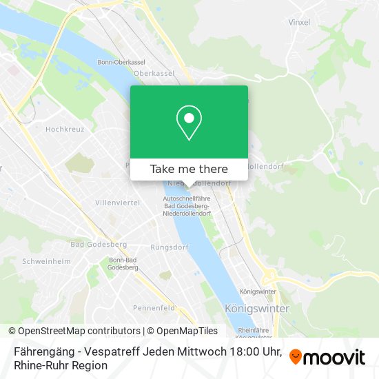 Fährengäng - Vespatreff Jeden Mittwoch 18:00 Uhr map