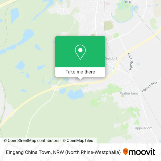 Карта Eingang China Town