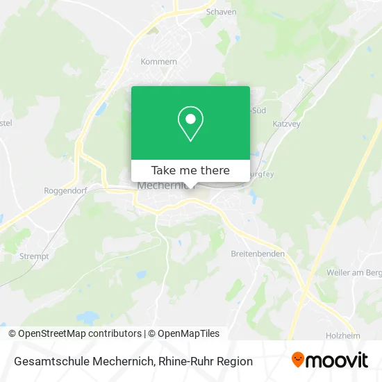 Карта Gesamtschule Mechernich