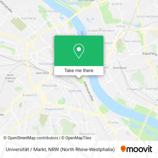 Карта Universität / Markt