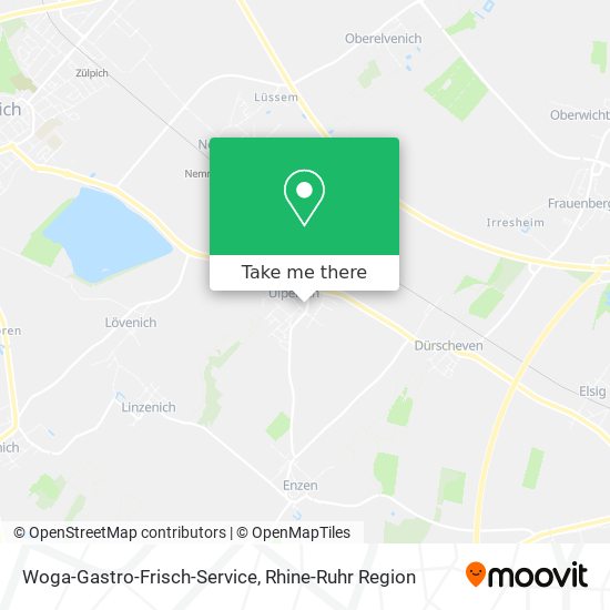 Woga-Gastro-Frisch-Service map