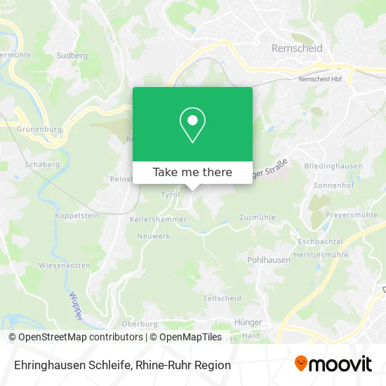Карта Ehringhausen Schleife
