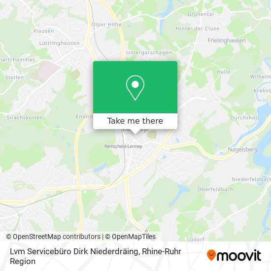 Карта Lvm Servicebüro Dirk Niederdräing