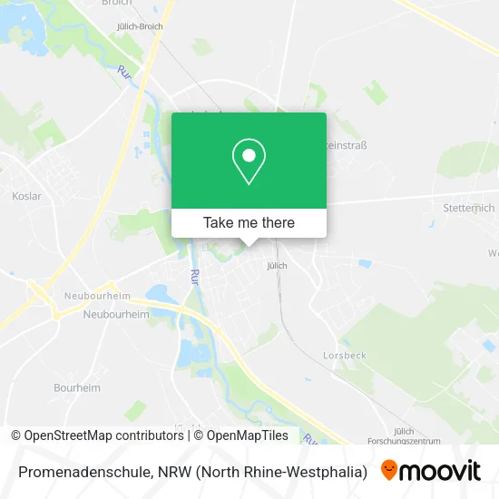 Карта Promenadenschule