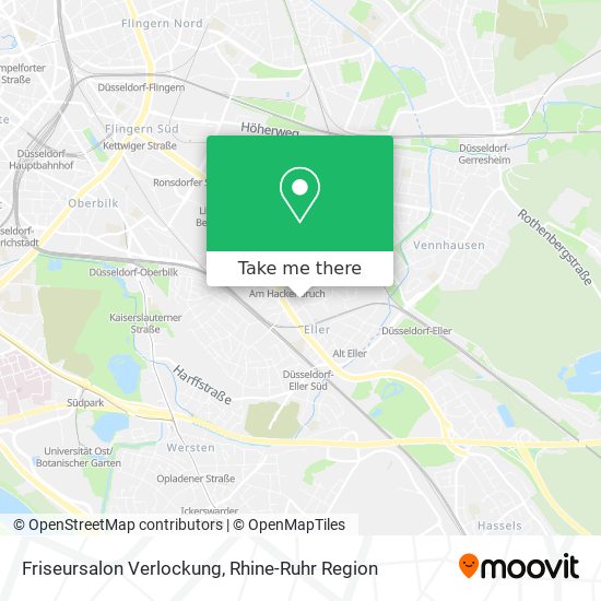 Friseursalon Verlockung map