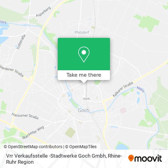 Vrr Verkaufsstelle -Stadtwerke Goch Gmbh map