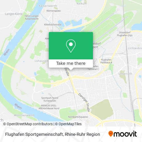 Flughafen Sportgemeinschaft map