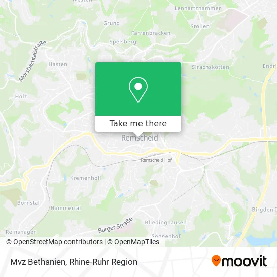 Карта Mvz Bethanien
