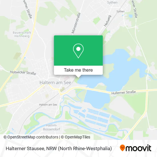 Карта Halterner Stausee