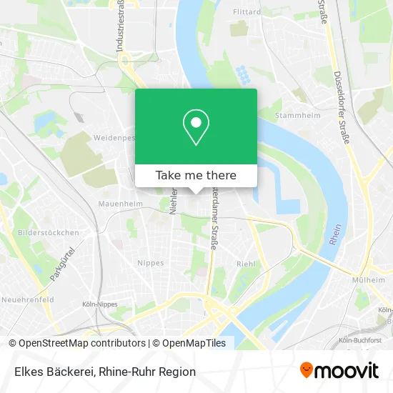 Карта Elkes Bäckerei