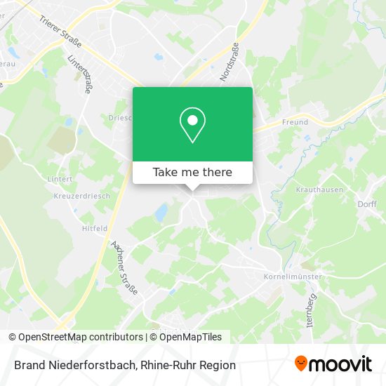 Brand Niederforstbach map