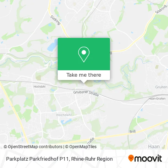 Карта Parkplatz Parkfriedhof P11