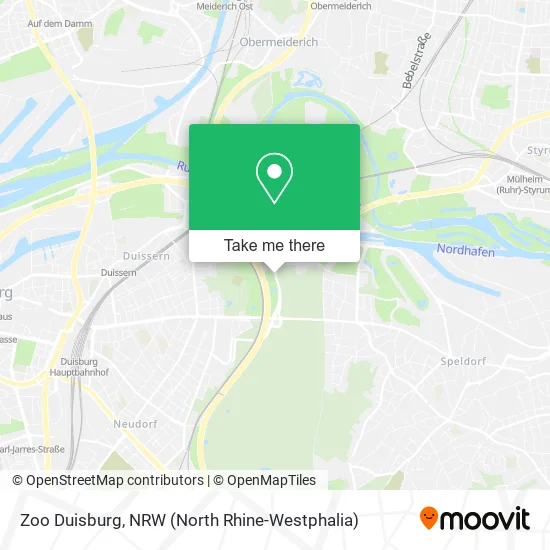 Карта Zoo Duisburg