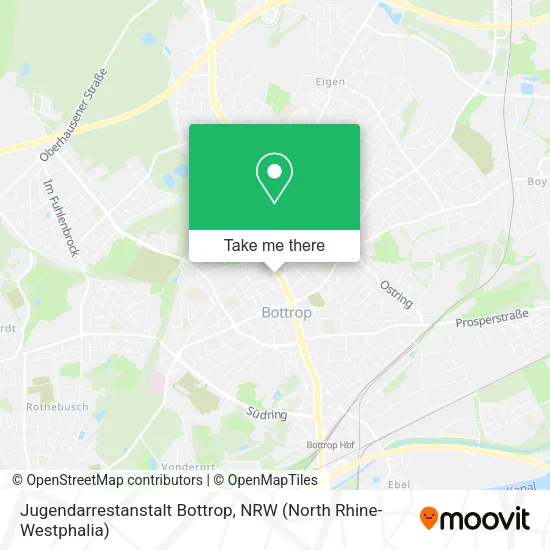 Карта Jugendarrestanstalt Bottrop