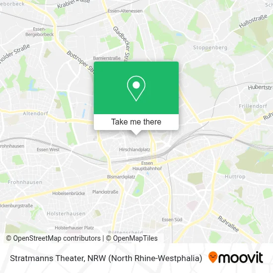 Stratmanns Theater map
