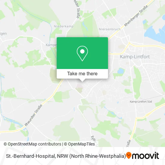 Карта St.-Bernhard-Hospital