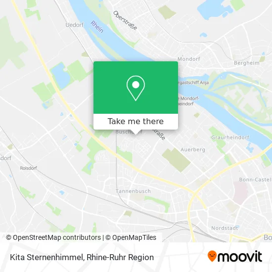 Kita Sternenhimmel map