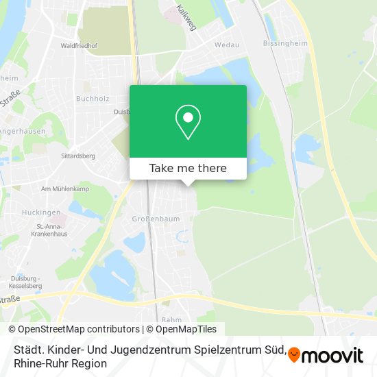 Städt. Kinder- Und Jugendzentrum Spielzentrum Süd map