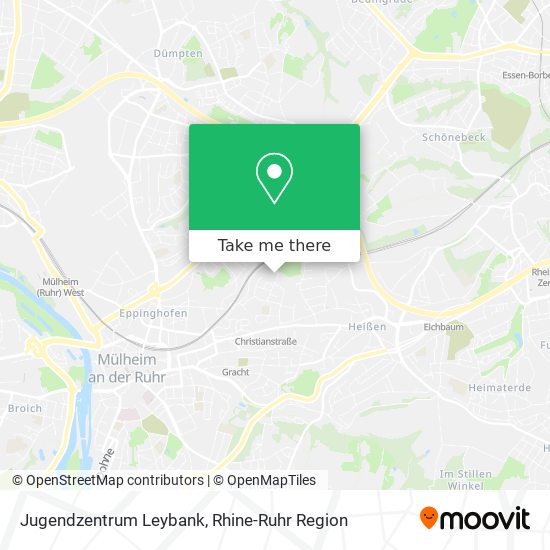 Jugendzentrum Leybank map