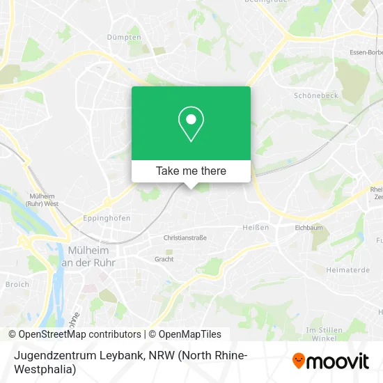 Карта Jugendzentrum Leybank