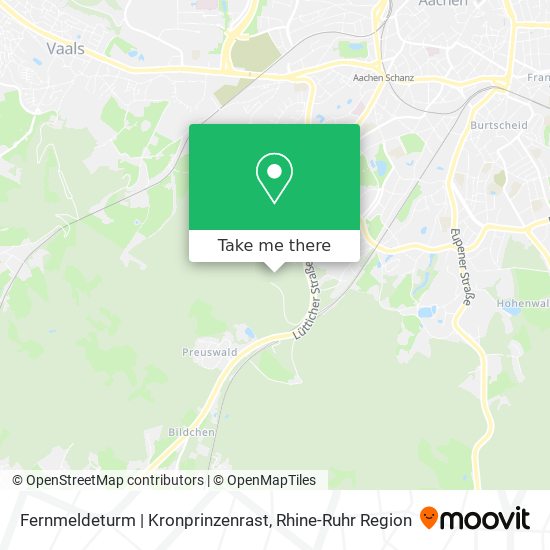 Fernmeldeturm | Kronprinzenrast map