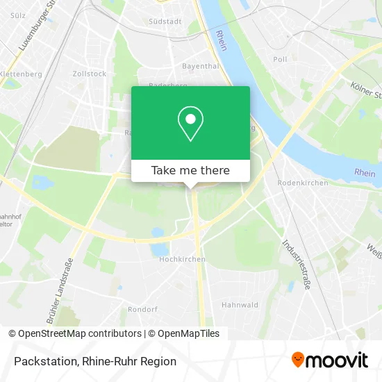 Карта Packstation