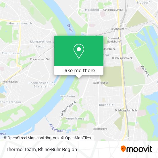 Thermo Team map