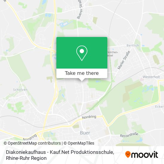 Diakoniekaufhaus - Kauf.Net Produktionsschule map