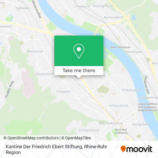 Kantine Der Friedrich Ebert Stiftung map