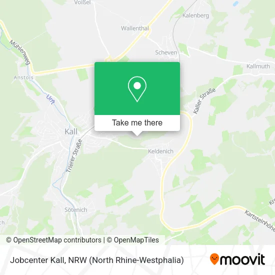Карта Jobcenter Kall