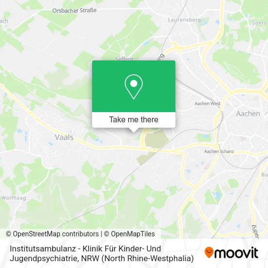 Institutsambulanz - Klinik Für Kinder- Und Jugendpsychiatrie map