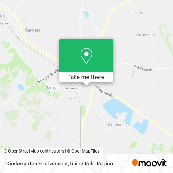 Карта Kindergarten Spatzennest