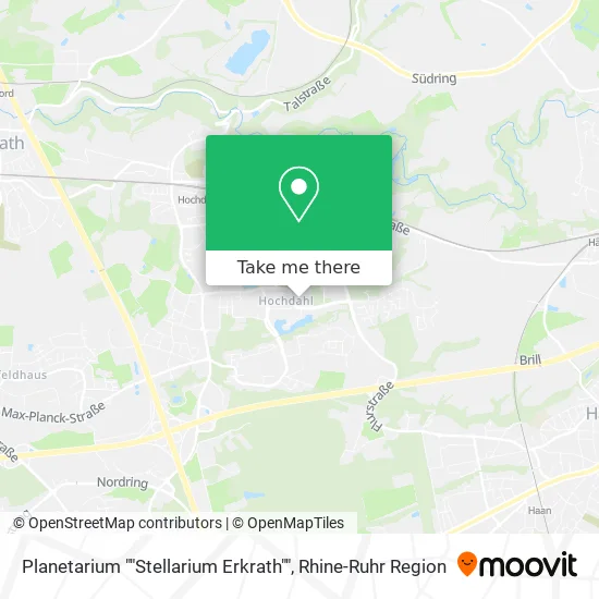 Карта Planetarium ""Stellarium Erkrath""