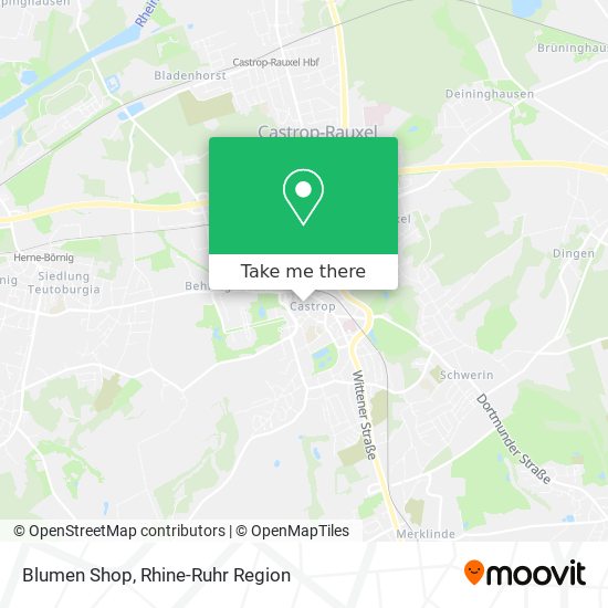 Blumen Shop map