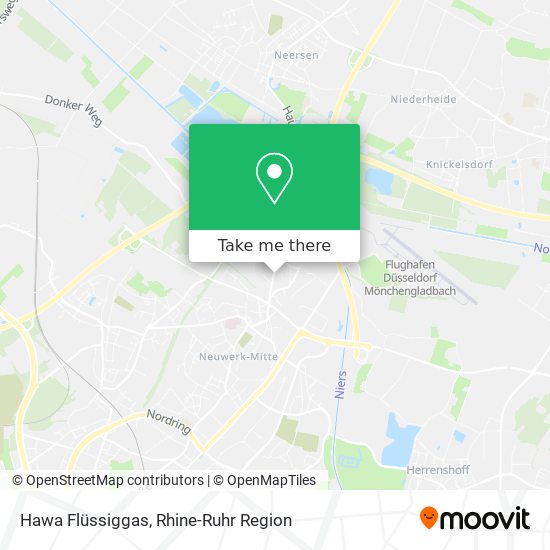 Hawa Flüssiggas map