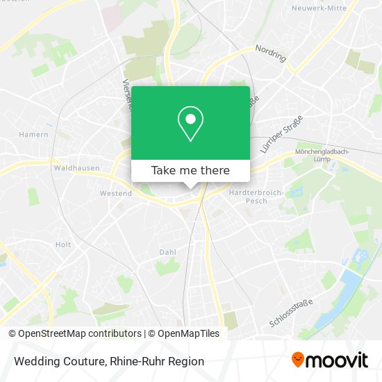 Wedding Couture map