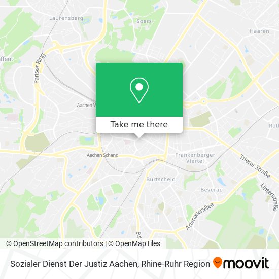Sozialer Dienst Der Justiz Aachen map