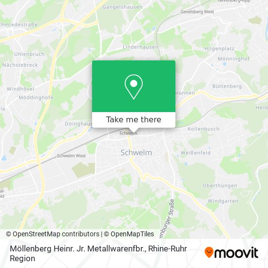 Möllenberg Heinr. Jr. Metallwarenfbr. map