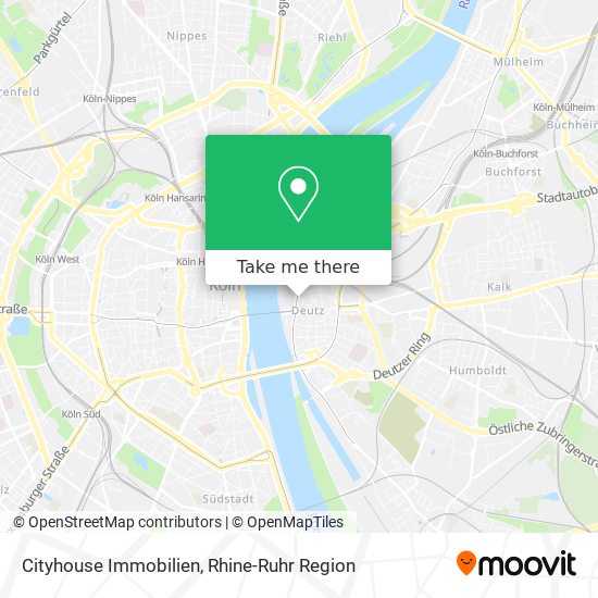 Cityhouse Immobilien map