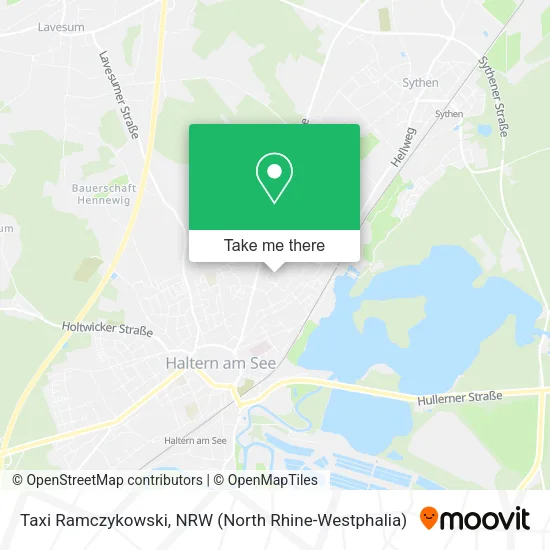 Карта Taxi Ramczykowski