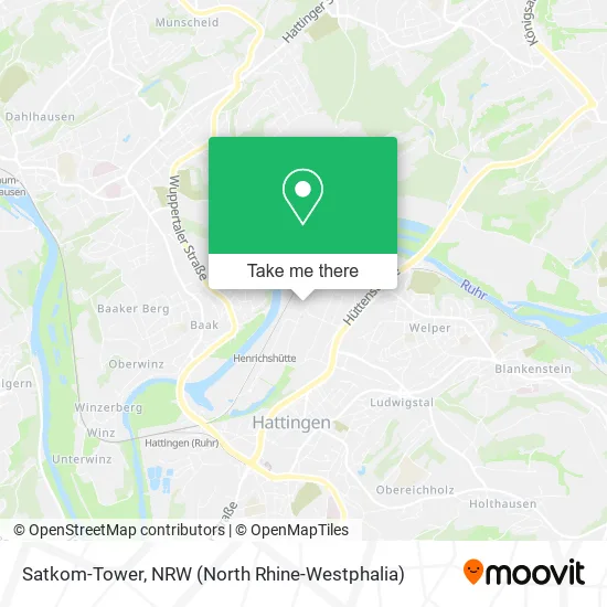 Карта Satkom-Tower