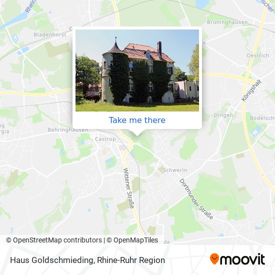 Haus Goldschmieding map