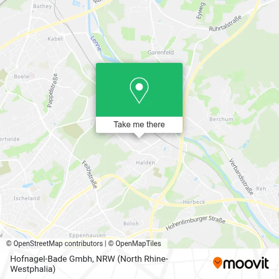 Hofnagel-Bade Gmbh map